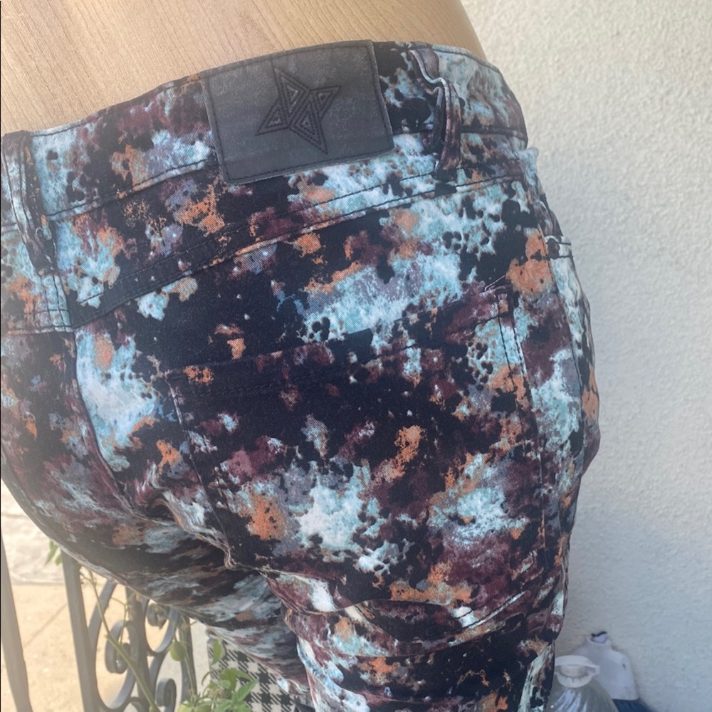 Bcbgeneration Brulee Splatter Patterned Skinny Pa… - image 8